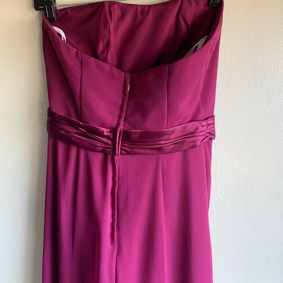 David’s Bridal Dress Front Ruffle Cascade Size 4 - Picture 5 of 10